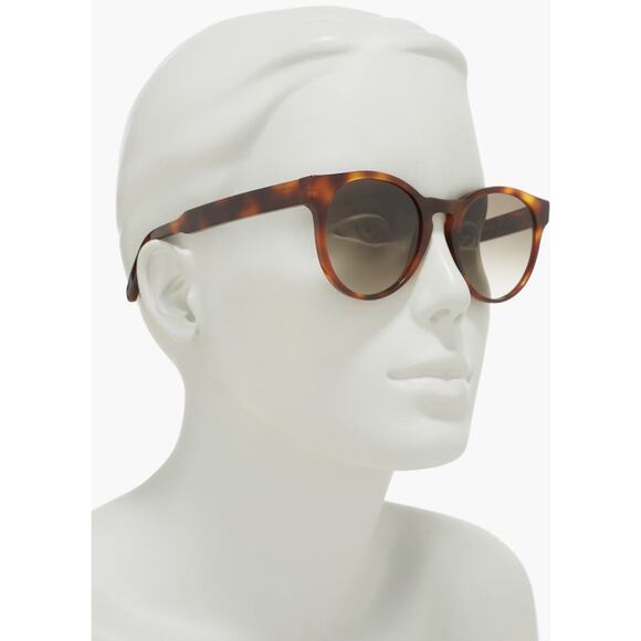 New Ferragamo Women\'s 52mm Havana Brown Tortoise She’ll Sunglasses SF1068S-240 main image 7